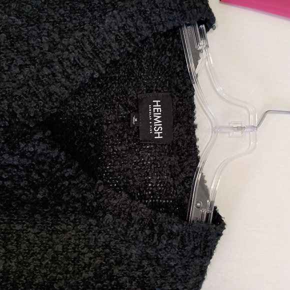 Heimish Black Popcorn Knit Tunic Sweater - Picture 3 of 4